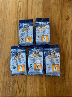 Spic and Span Electrostatic Floor Cleaning Wipes 5 Packs - 80 total wipes